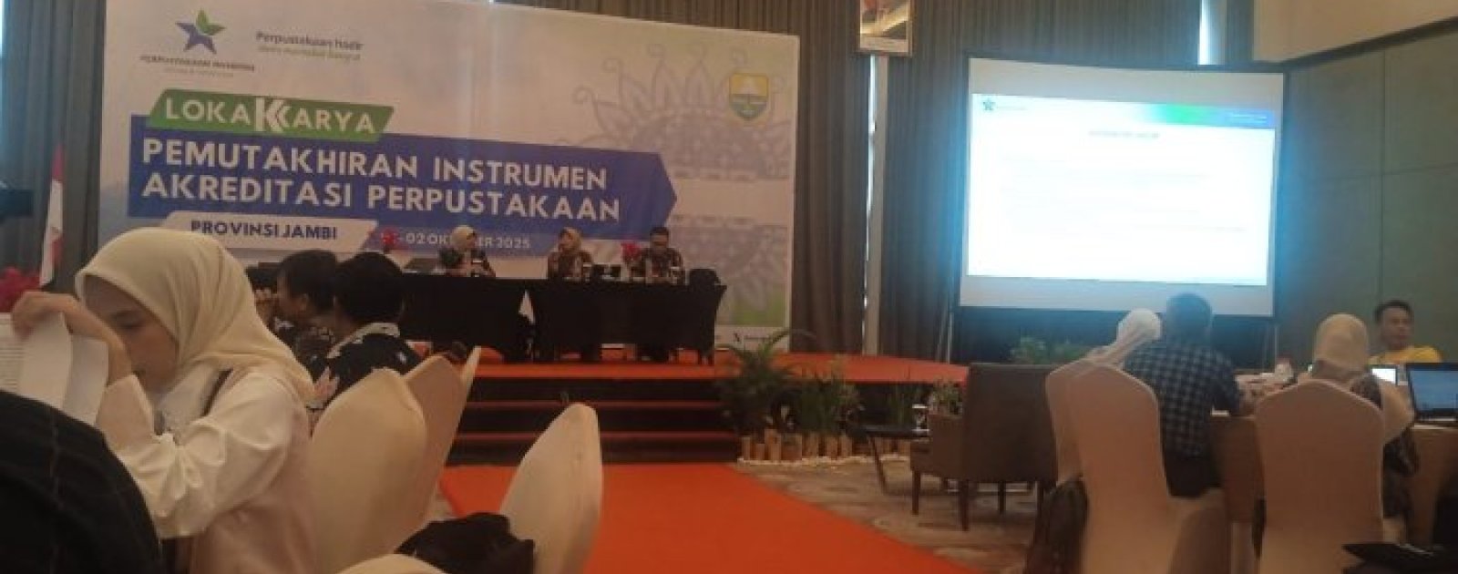 Kepala Perpustakaan MAN 3 Kota Jambi Ikuti Lokakarya Pemutakhiran Instrumen Akreditasi Perpustakaan