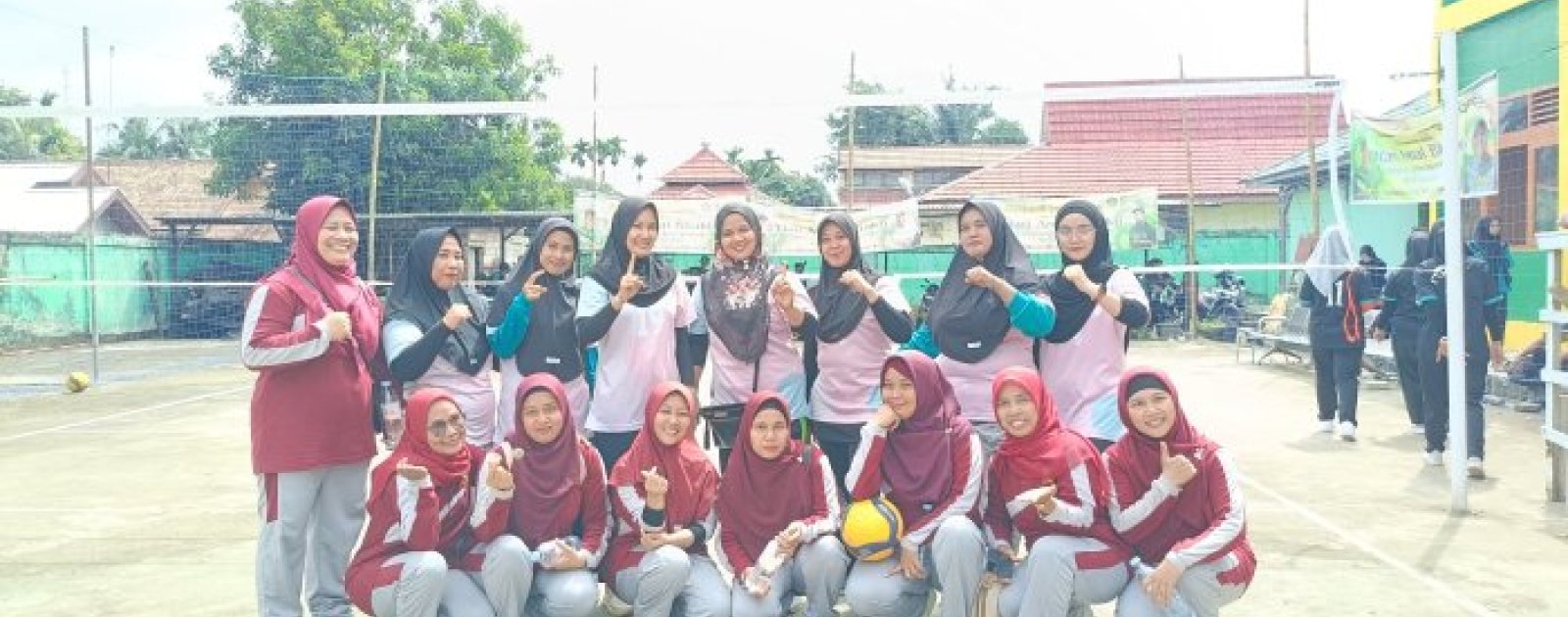 MTsNegeri 7 Batang Hari Ikuti Cabang Voli Putri