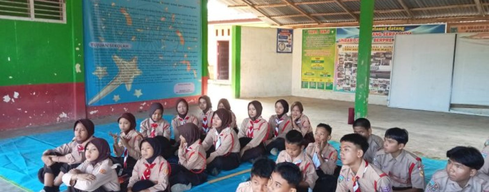 Siswa MTsN 5 Batang Hari Ikuti TC ke-4 Kwarcab di SDN 20/I Jembatan Mas