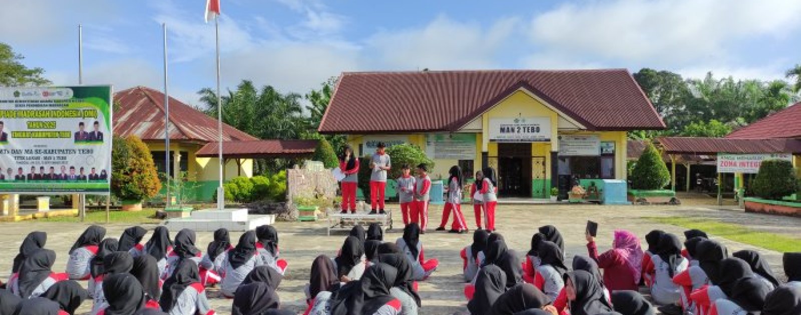 MAN 2 Tebo Selenggarakan Kampanye Pemilihan Ketua OSIM dan MPK
