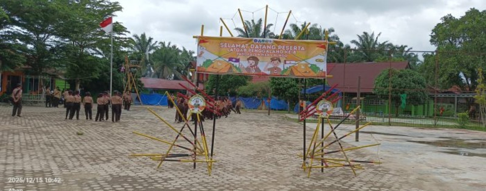 Pramuka MAN 1 Bungo Gelar Latgab Penggalang ke-8, Lima Sekolah Ikut Berpartisipasi
