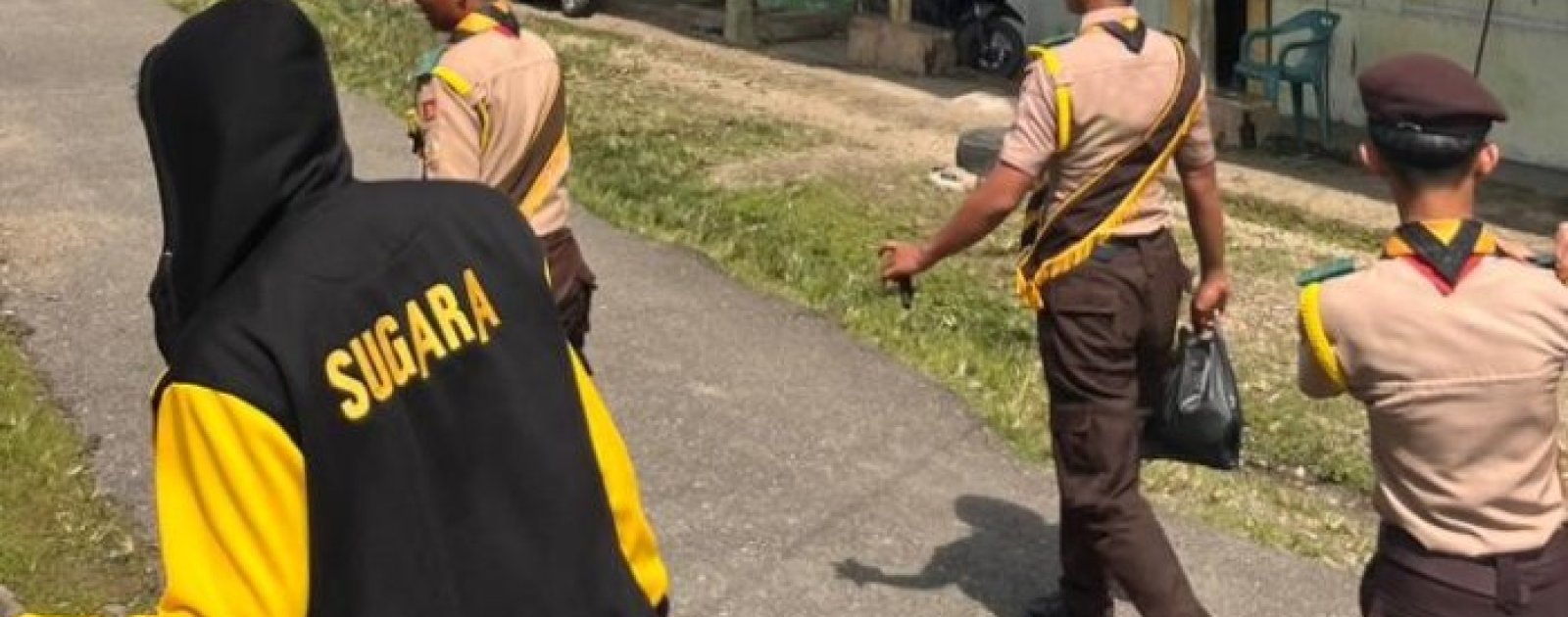 Pramuka Masuk Desa 9 Gelar Bakti Sosial di Bedaro