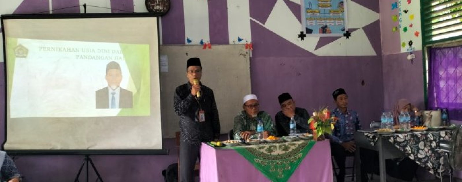 Tim Penyuluh Agama KUA Tebo Ulu Gelar Penyuluhan di MTsN 5 Tebo
