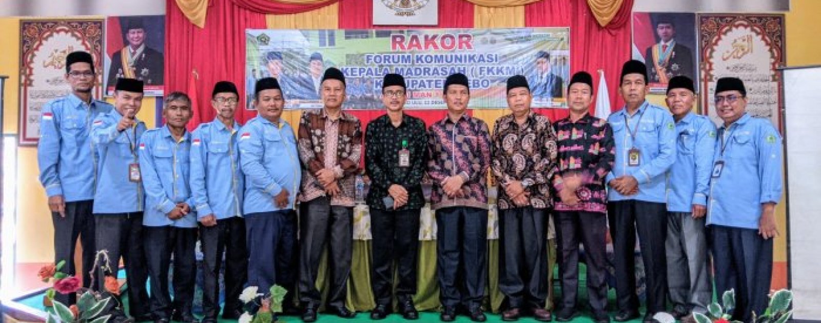 Pelaksanaan  Rapat Koordinasi Forum Komunikasi Kepala Madrasah  (FKKM) Kabupaten Tebo