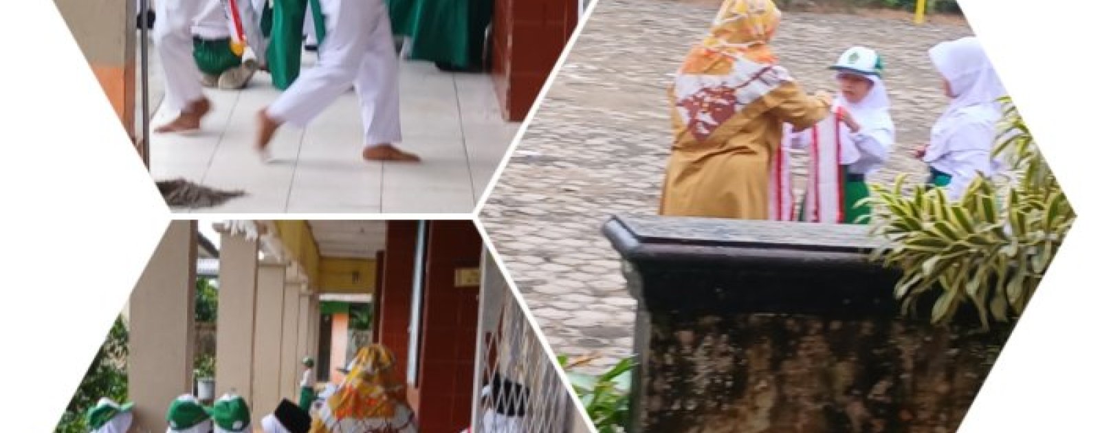 Wali Kelas 3A MIN 2 Muaro Jambi Latih Siswa Jadi Petugas Upacara