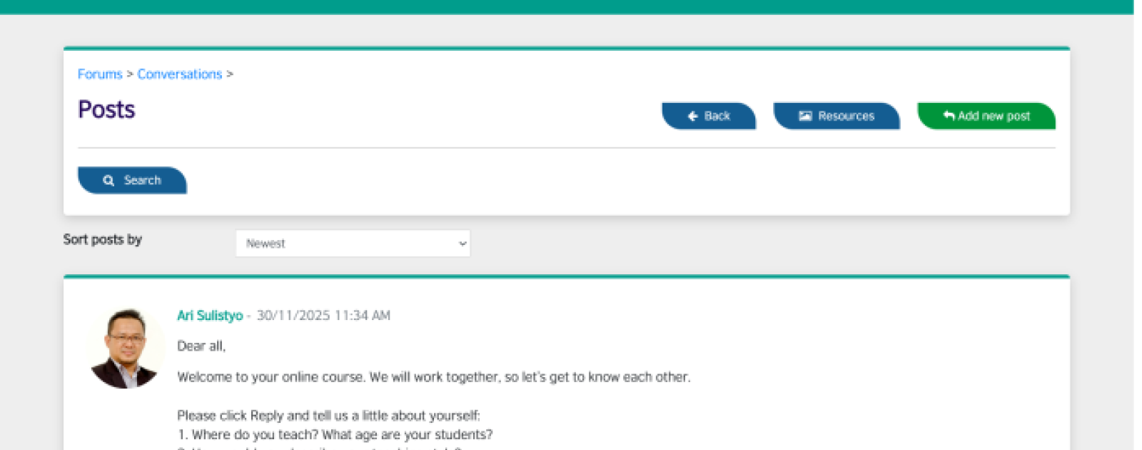 Guru MAN 1 Bungo Ikuti Pelatihan British Council