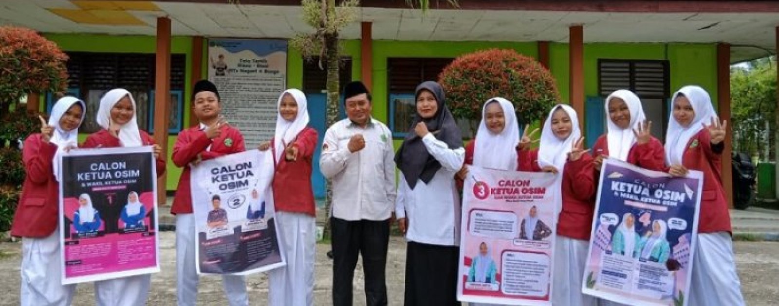 Ajang Demokrasi di MTsN 4 Bungo, Calon Ketua OSIM Sampaikan Program Unggulan