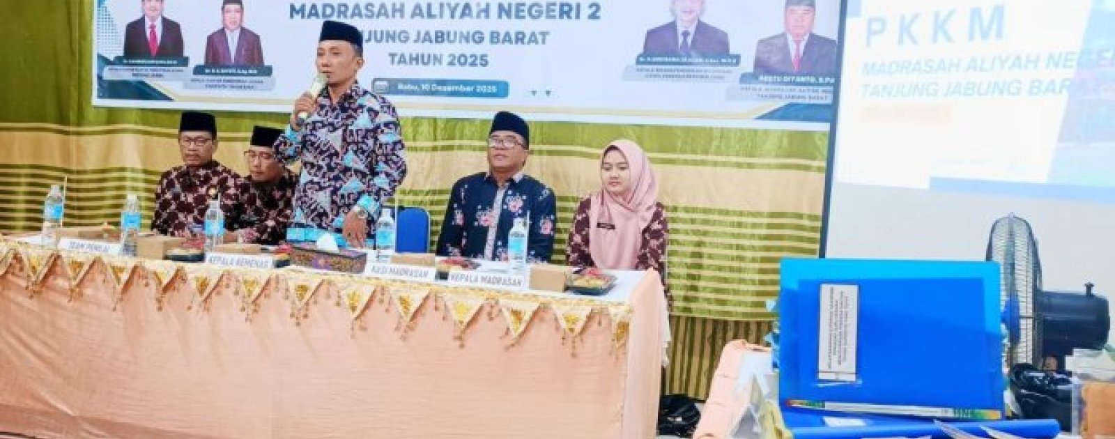 Sambutan Kasi Penmad H. Bambang Setiono, S.H.I., M.H di PKKM 2025