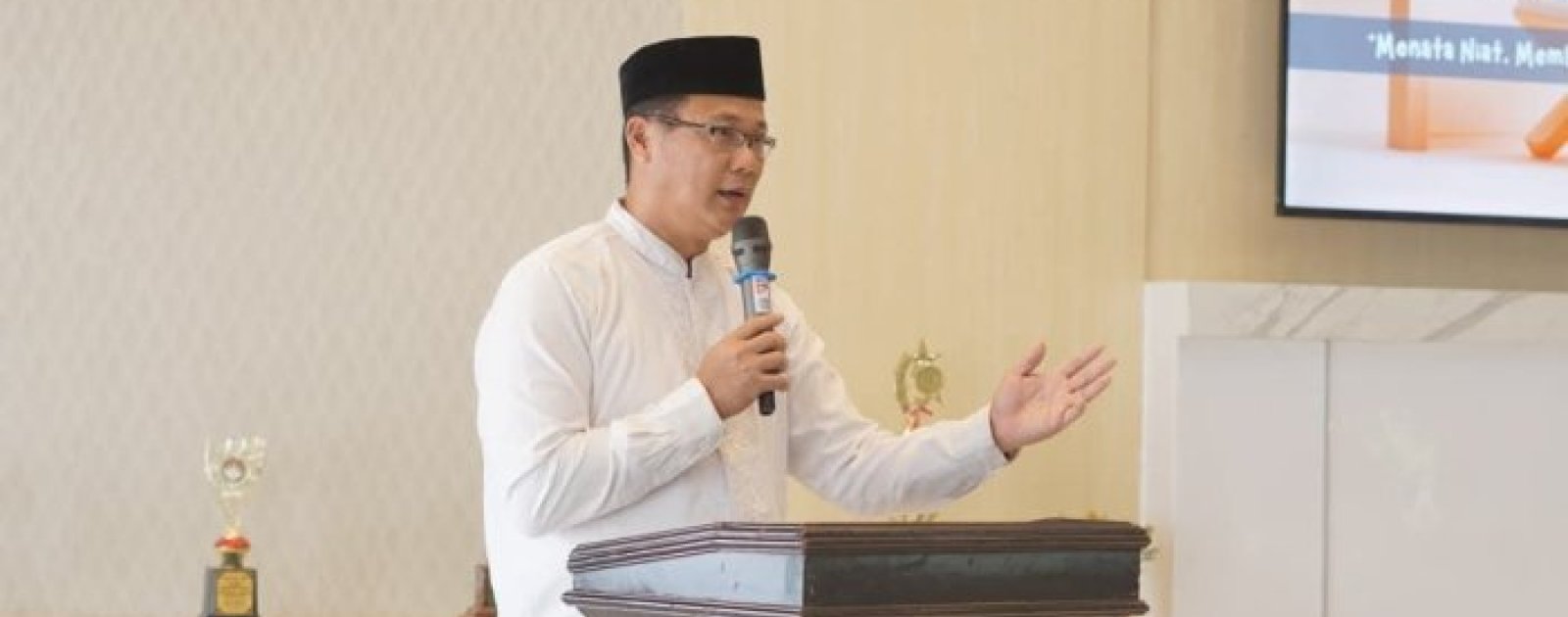 Sambut Ramadan 1447 H, Kepala MTsN 1 Batang Hari Hadiri Pengajian di Kemenag Batang Hari