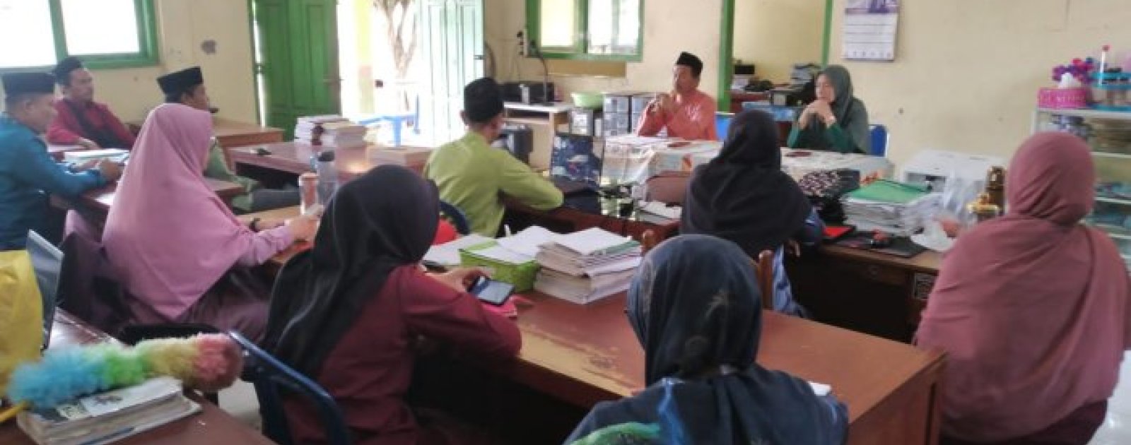 MAN 3 Muaro Jambi Gelar Rapat Pembagian Tugas Semester 2