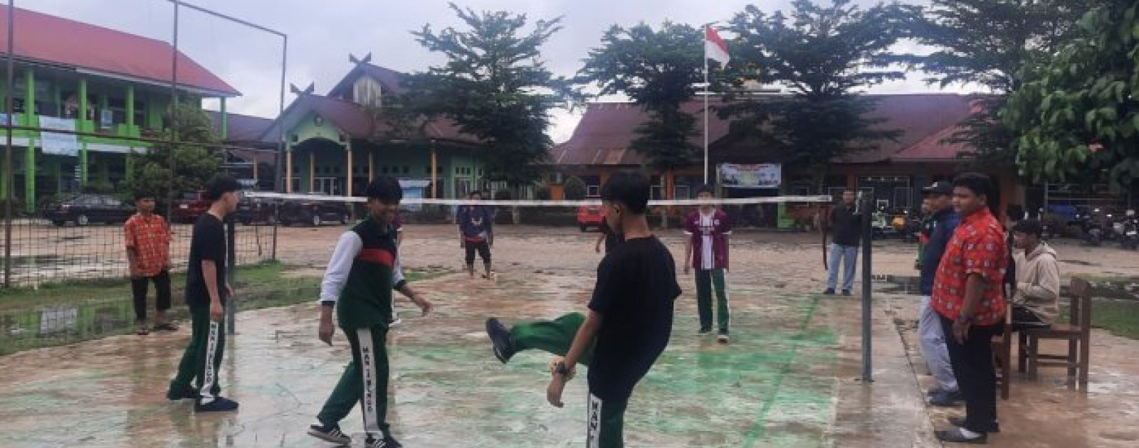 Sepak Takraw Jadi Satu-satunya Lomba Putra di Class Meeting MAN 1 Bungo