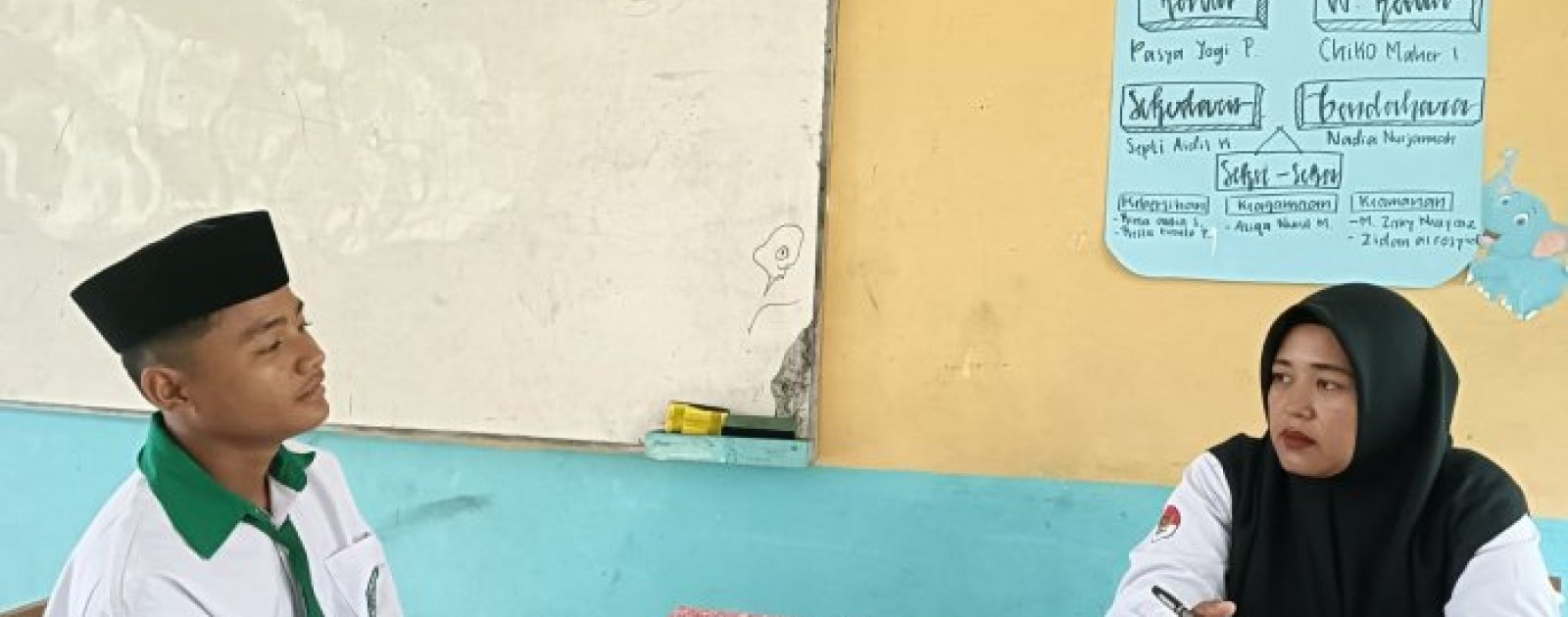 Semangat Menghafal Al-Quran, Siswa Kelas 8A MTsN 4 Batang Hari Setor Hafalan Surah Al-Lail