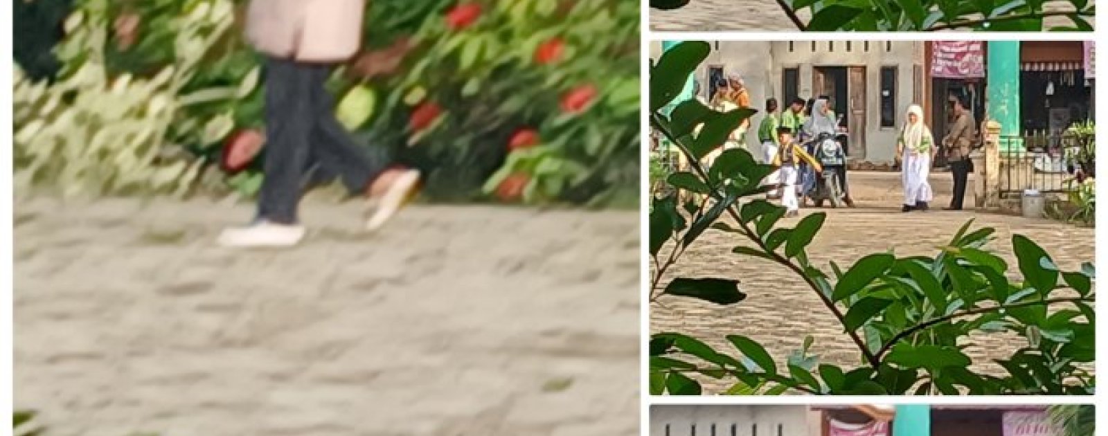 Guru MIN 2 Muaro Jambi Sambut Siswa di Hari Pertama