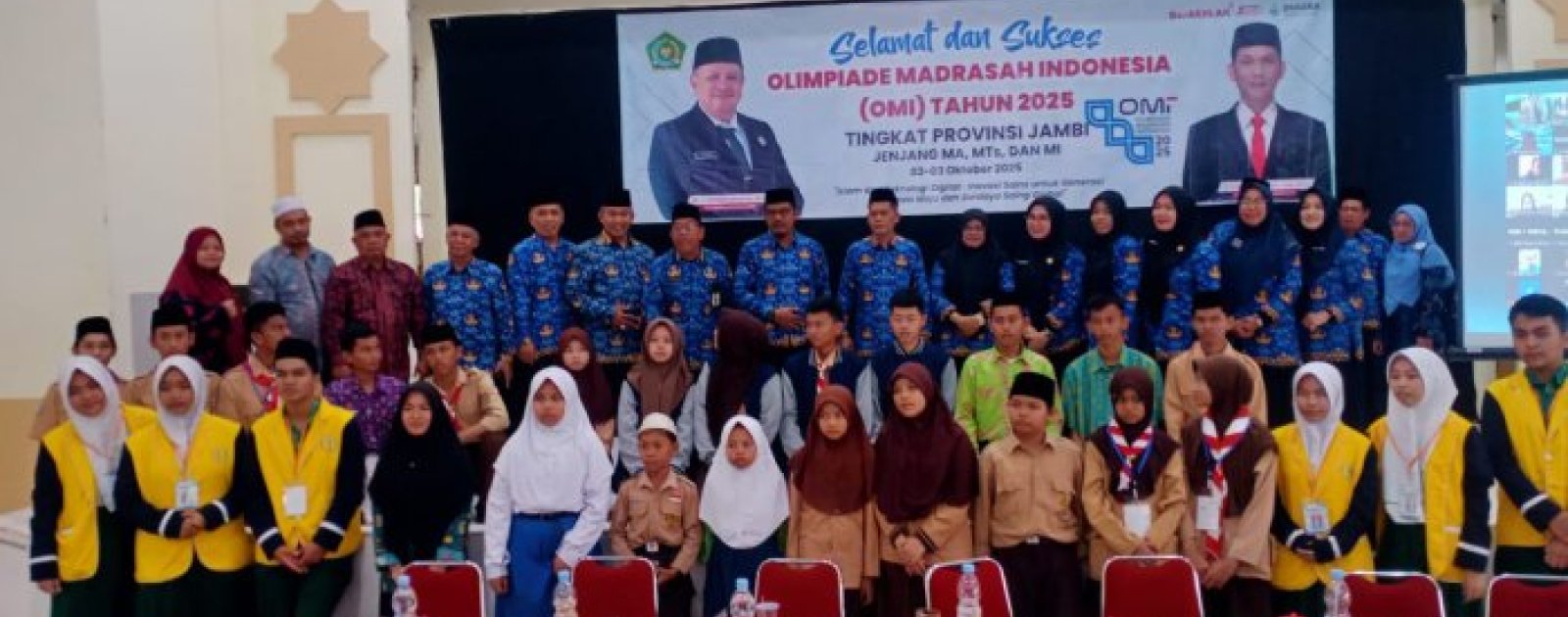 Kepala MAN 3 Kota Jambi Hadiri Pembukaan OMI Tingkat Provinsi Jambi 2025
